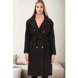 Dewberry Z6765 WOMEN'S COAT-BLACK-2 Cijene