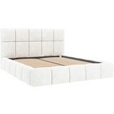 MID.YOU OBLAZINJENA POSTELJA 160 cm x 200 cm , les, tekstil, leseni material naravne barve | Shoptok.si
