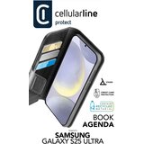 Cellular Line preklopna zaštita Book Agenda za Samsung Galaxy S25 Ultra black | shoptok.hr