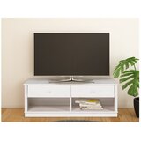Støraa Bijela TV komoda od masivnog bora 137x47 cm Anita – | shoptok.hr