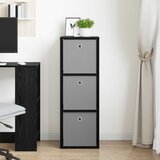  Kreveta s ladicama Crni hrast 35 x 32 x 99,5 cm | shoptok.hr