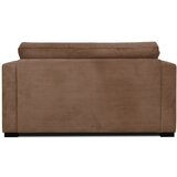 Scandic Svetlo rjava sedežna garnitura iz rebrastega žameta 132 cm Mobby – | Shoptok.si