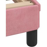  Okvir za krevet s uzglavljem Dover 90x200 cm baršunasti | shoptok.hr