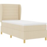 Box madrac s oprugama krem 90x200 cm | shoptok.hr