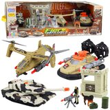  Set: Army Helicopter Tank Hovercraft Soldier Base | Shoptok.si