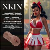 XKIN Cheerleader Cherry - realistična umetna vagina masturbator (temna naravna barva) | Shoptok.si