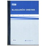 NARODNE NOVINE-UT MA-805/ADC BLAGAJNIČKI DNEVNIK; Blok 3 x 50 listova, 21 x 29,7 cm | shoptok.hr