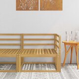  Vanjska kutna sofa Bijela 83 x 83 x 73 cm | shoptok.hr