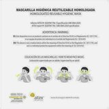  Higijenska maska za višekratnu upotrebu DC Super Hero Girls Children's Crna | shoptok.hr