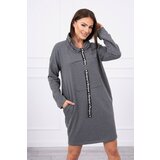 Kesi Dress with a graphite tie Cijene