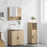  Set namještaja za kupaonicu 3 kom. Sonoma hrast 61 x 35 x 64 cm | shoptok.hr