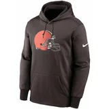 Nike muški Cleveland Browns Prime Logo Therma pulover sa kapuljačom