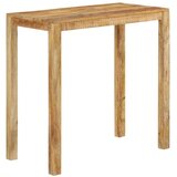 vidaXL Barska miza 112x55x108 cm trden mangov les | Shoptok.si