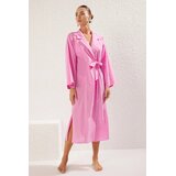 TRENDYOLMILLA Ženski kimono Tbess25Km00004, Roze Cene