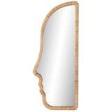  Zidno ogledalo Home ESPRIT Prirodno moderan Scandi 50 x 4 x 120 cm | shoptok.hr