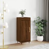  Komoda boja smeđeg hrasta 34,5 x 34 x 90 cm konstruirano drvo | Eponuda.com