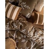 Essenza POSTELJNINA LUCIENNE 200/200 cm saten rjava Slike