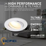 HCFEI 6x 82 mm vgradni LED reflektor - 3000 K | Shoptok.si
