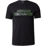 Armani Exchange Majica svetlo zelena / črna Cene