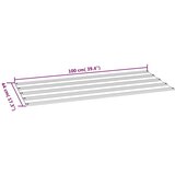 Krovni paneli 12 kom boja hrđe 100 x 44 cm od čelika COR-TEN | shoptok.hr