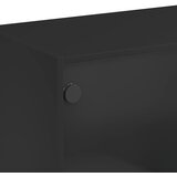 Komoda crna 102x37x75,5 cm od konstruiranog drva | Eponuda.com