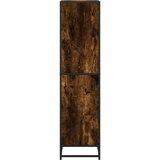 Ormarić za knjige boja dimljenog hrasta 40x35x139 cm drveni | shoptok.hr