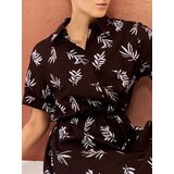 Sinsay Mini haljina s vezom s viskozom i mješavinom lana | shoptok.hr