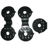 okrogle sponke za mrežo PVC, 20kos 2170705/20