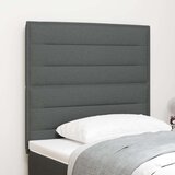 vidaXL naslon za glavu tamno siva tkanina 90 cm pravokutni moderni | shoptok.hr
