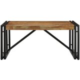 Maison Chic Kava miza - kavna mizica - Nizka mizica Multicolor 80x80x35 cm Masivni les Reclaimed, (21754510) | Shoptok.si