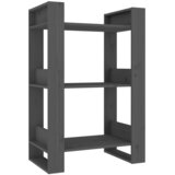 Ormarić za knjige / pregrada sivi 60x35x91 cm od borovine | shoptok.hr