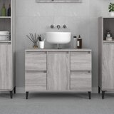 vidaXL Ormarić za umivaonik boja hrasta sonome 80x33x60 cm drveni Cijene