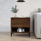 The Living Store stranska mizica rjav hrast 50x46x50 cm inženirski les - stranska mizica, (21837676) | Shoptok.si