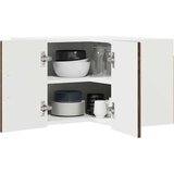 vidaXL zidni kuhinjski ormarić s policom smeđi hrast 57 x 57 x 40 cm | shoptok.hr