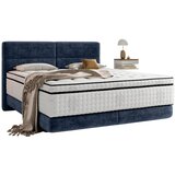 Esposa POSTELJA BOXSPRING 140 cm x 200 cm , tekstil modra Cene