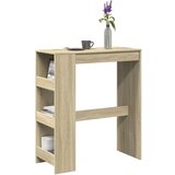 vidaXL Barski stol s stalcima boja hrasta 90x40x103,5 cm drveni Cijene
