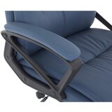 Venda pisarniški stol kovina, umetna masa, tekstil modra | Shoptok.si