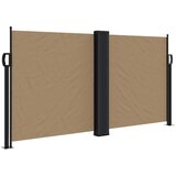  Bočna tenda na uvlačenje smeđesiva 120x1200 cm | shoptok.hr