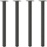  Noge za konzolni stol 4 kom. antracit 72-74 cm čelik | shoptok.hr