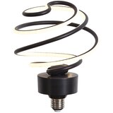 LUEDD E27 LED okrasna žarnica črna spirala 6W 370 lm 3000K Cene