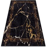 RugsX Preproge MIRO 51333.801 pralna preproga Marmor, okvir proti 80x150 cm Črna | Shoptok.si