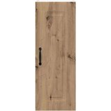 vidaXL Stenska kuhinjska omarica 2 pcs Umetni hrast 30 x 31 x 80 cm | Shoptok.si