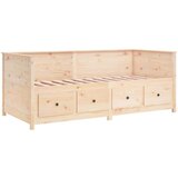  Dnevna postelja 100x200 cm trdna borovina, (21073720) | Shoptok.si