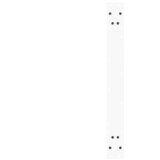  Noge za blagovaonski stol V-oblik 3 kom Bijele 80 x (72-73,3) cm Čelik | shoptok.hr