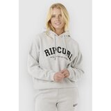 Rip Curl Varsity Pulover s kapuco grey marle / blac | Shoptok.si