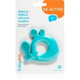 BabyOno Be Active grizalo 6m+ Whale Pablo Blue 1 kos | Shoptok.si