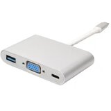 Kettz adapter konverter usb 3.1 tip c-usb 3.0/VGA/USB tip c pd UVA-23 Cene
