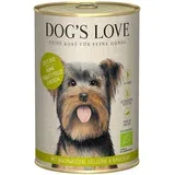 Dog´s Love Bio 6 x 400 g - Ekološko pridelan piščanec