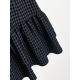 Sinsay Mini haljina s volanima u karo uzorku | shoptok.hr