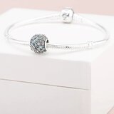 Pandora Teal Pavé Daisy Flower privezak 798797C01 | ePonuda.com